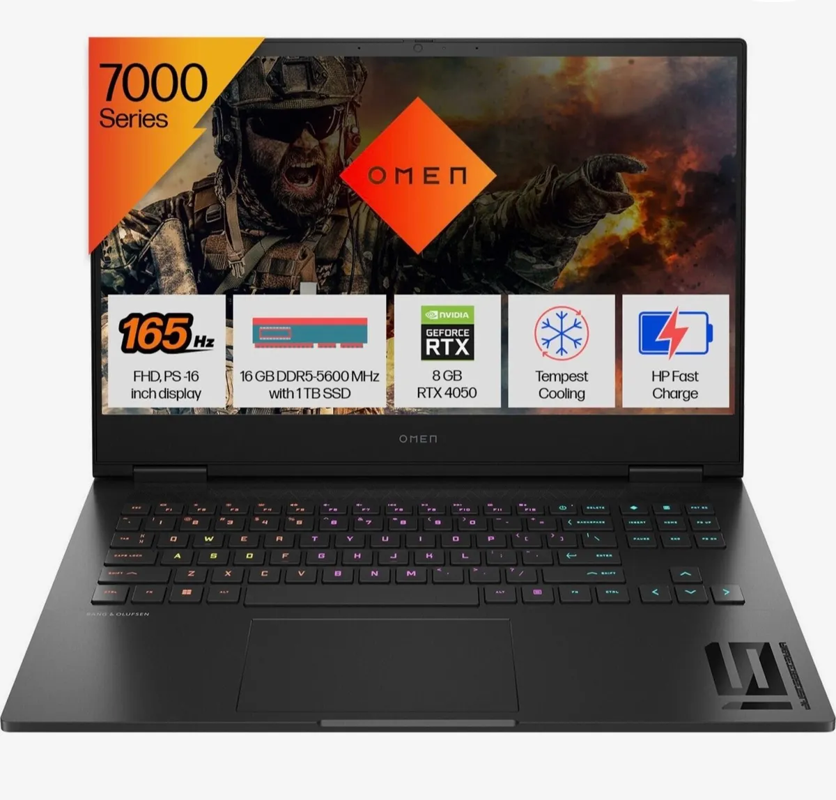 Laptop-Gaming-Rtx G force graphics with Gamikeyboa - Image 1