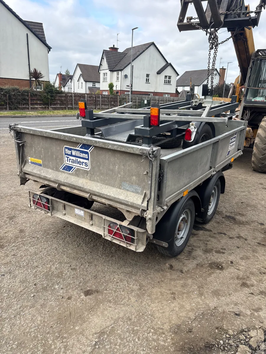 Ifor Williams 8ft tipping trailer - Image 2