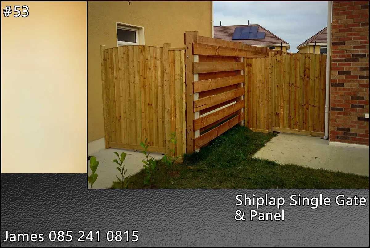 Timber Gates Free Installation - Image 2