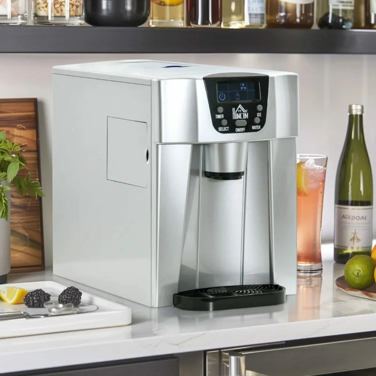Ice Maker Machine and Water Dispenser, Counter Top - Image 3