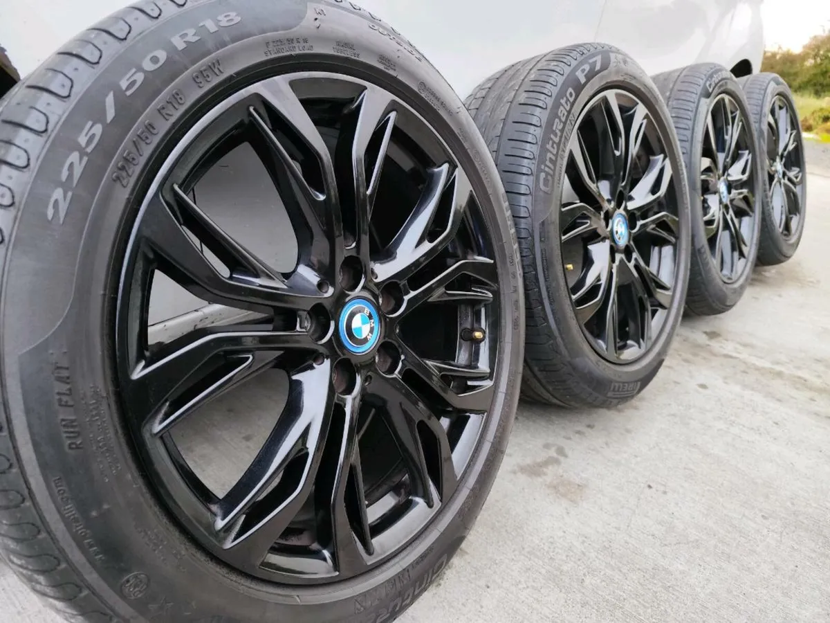 18" BMW X1 F48 / X2 F39 black alloy wheels 5x112 - Image 1