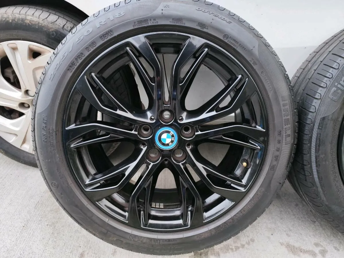 18" BMW X1 F48 / X2 F39 black alloy wheels 5x112 - Image 2