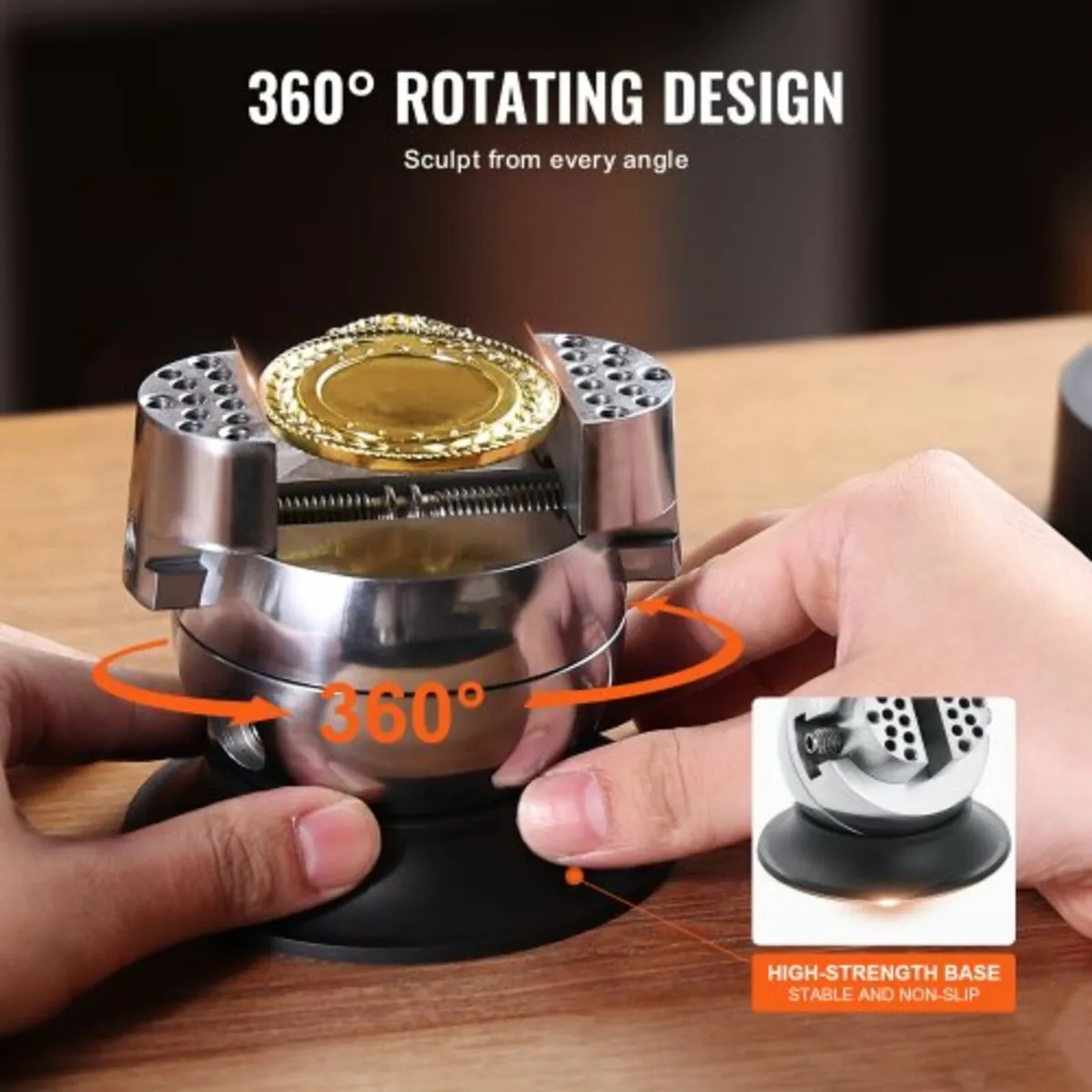 3 Inch Engraving Block Block Ball Vise with 30Pcs - Image 3