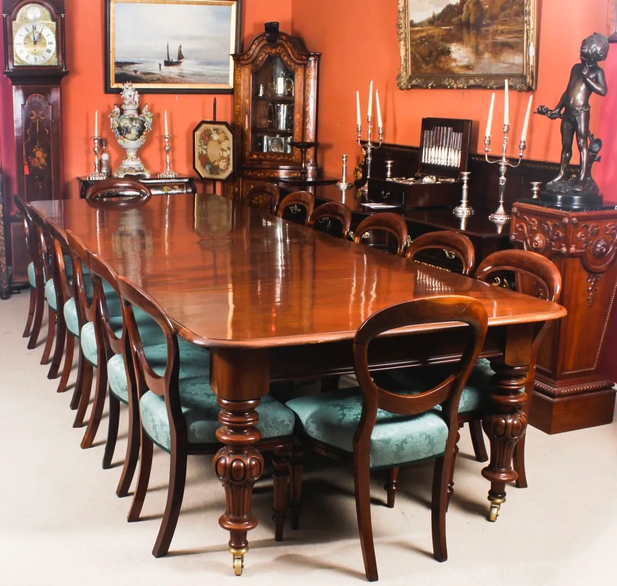 William IV large dining table