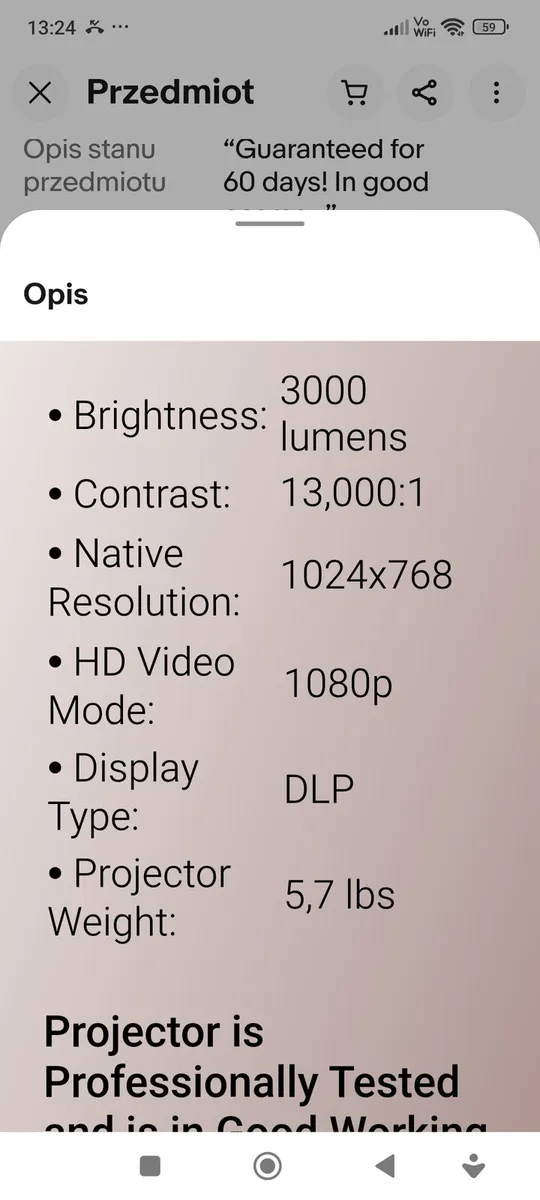 Projektor Benq - Image 4