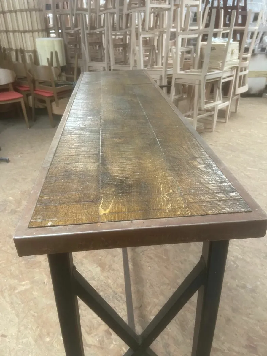 Rustic High Table - Image 2