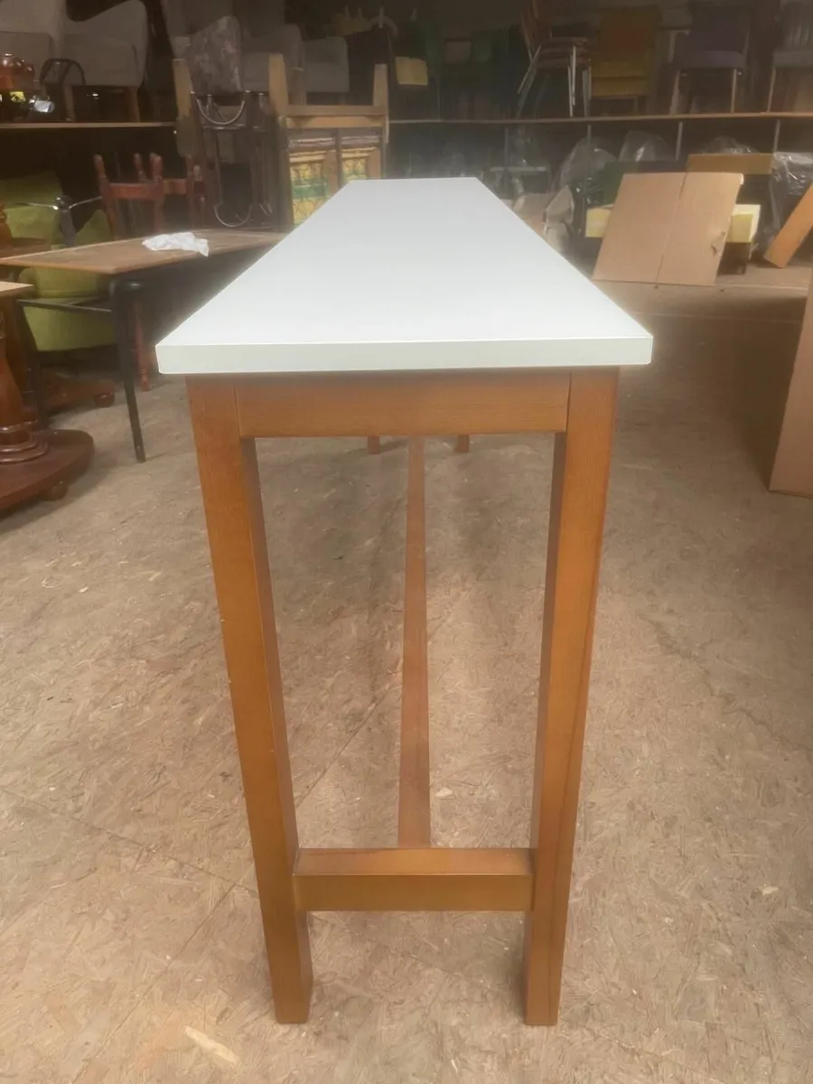 White High Table - Image 2
