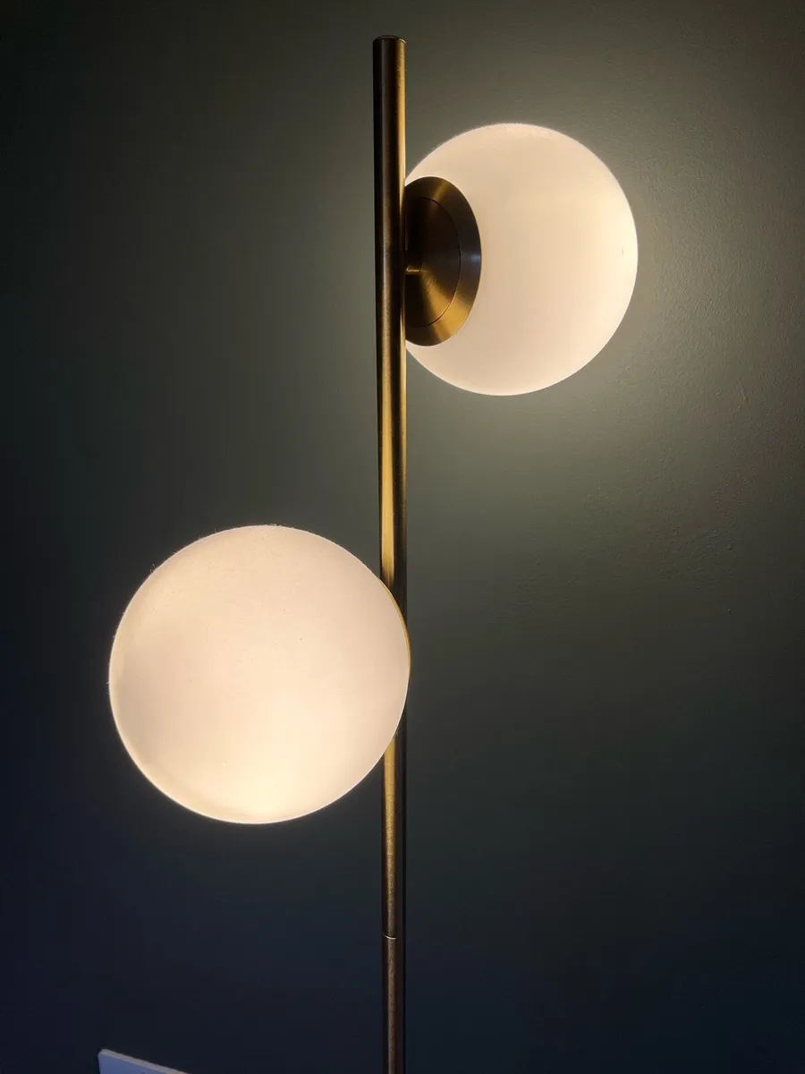 Brushed Brass Floor Lamp - Image 2