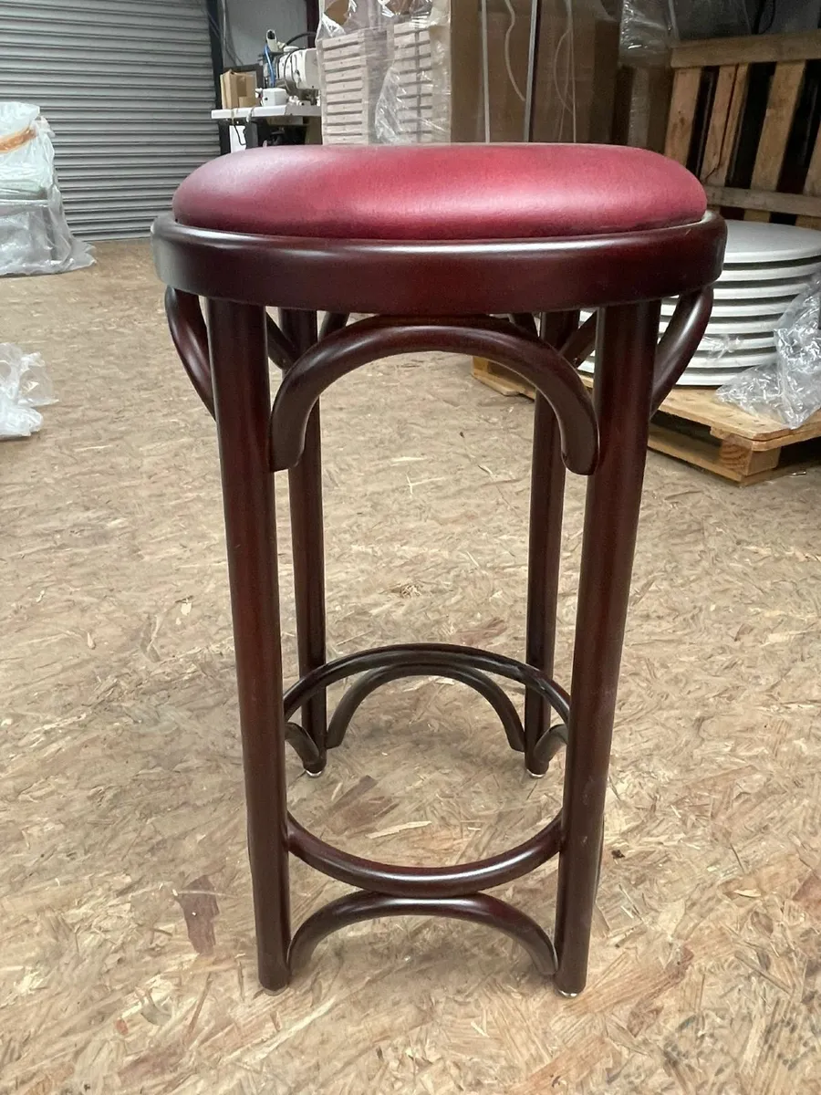 2 Mid-Height Stools - Ideal for Home Bar - Image 1