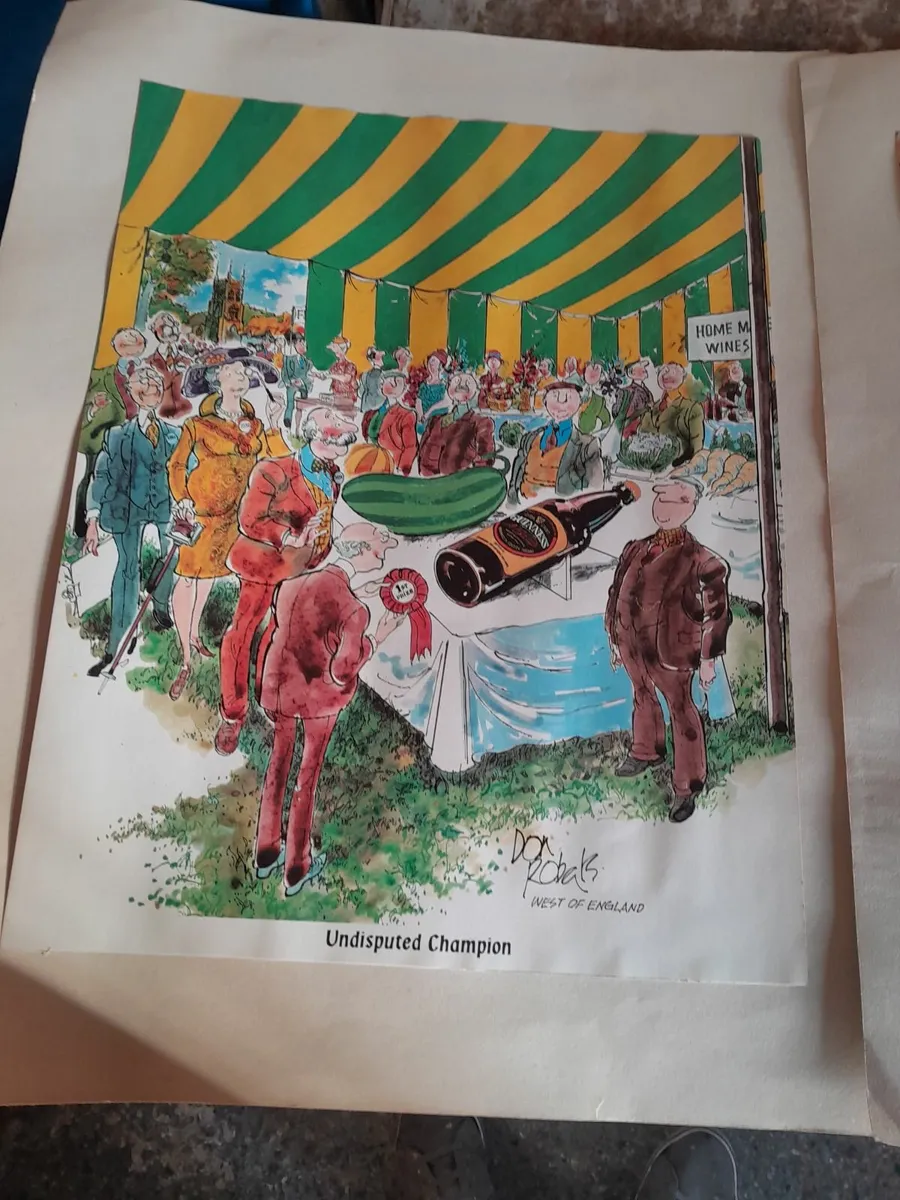 Three guinness  calender  prints - Image 4