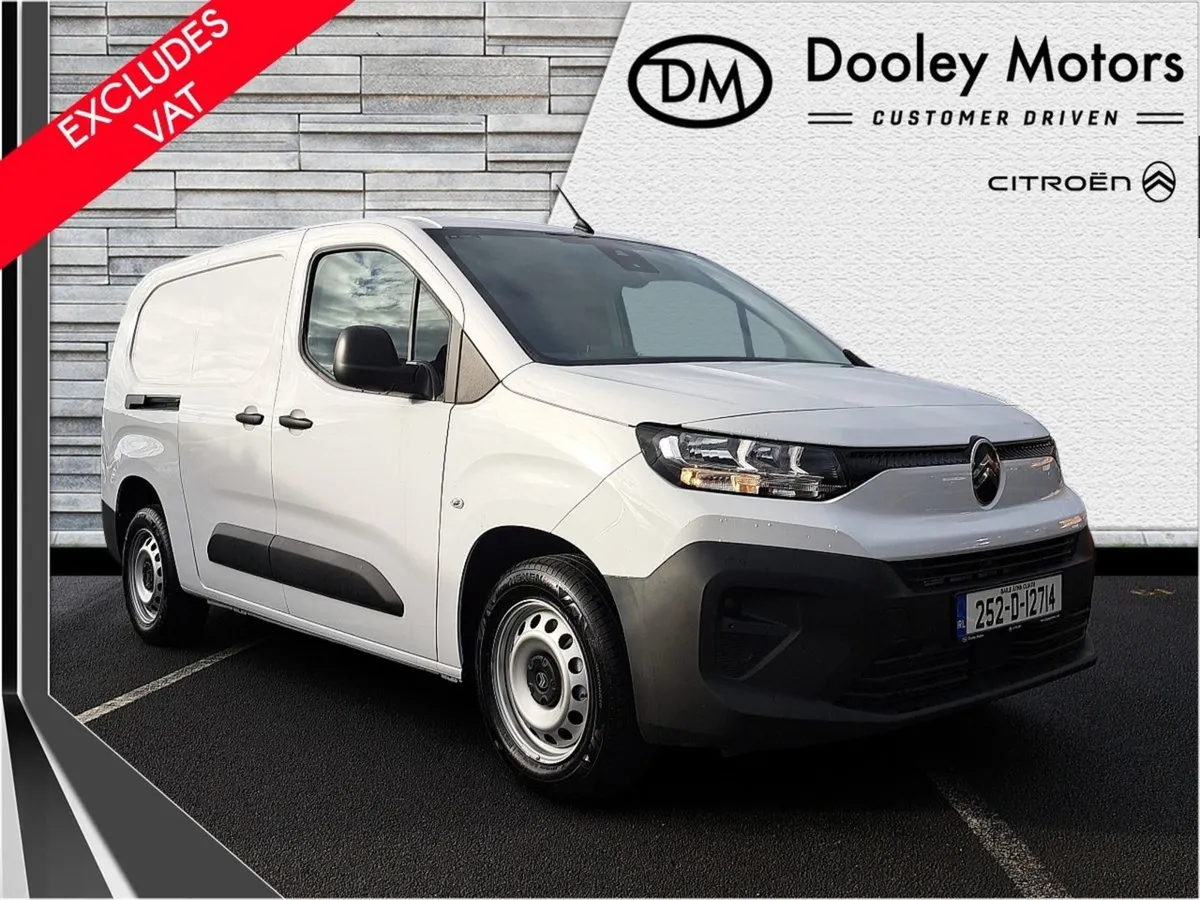 Citroen Berlingo Bluehdi LWB Enterprise EX Vat - Image 1