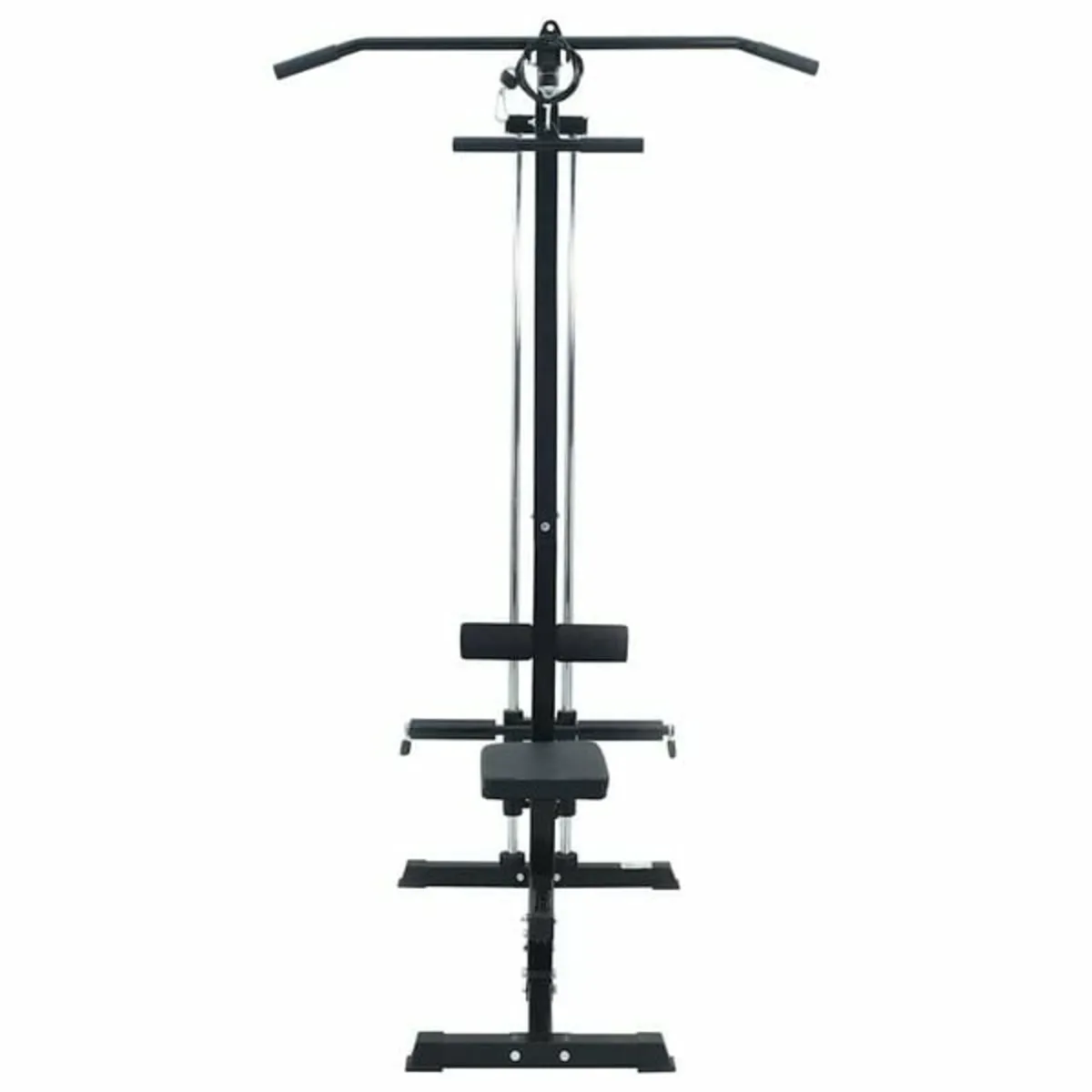 Lat Pulldown Machine Manual Black 110 x 70 x 187 c - Image 3