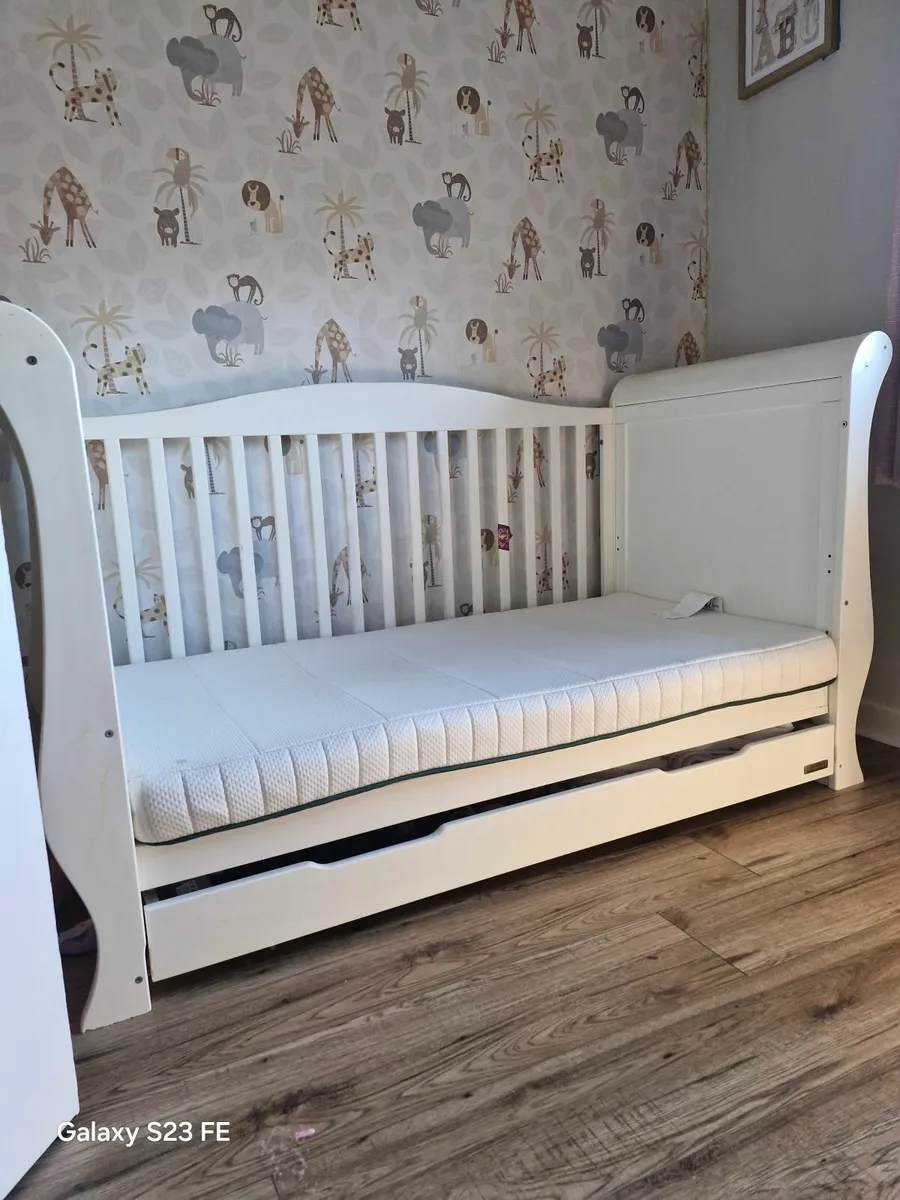 Sleigh Cot Bed - Image 1