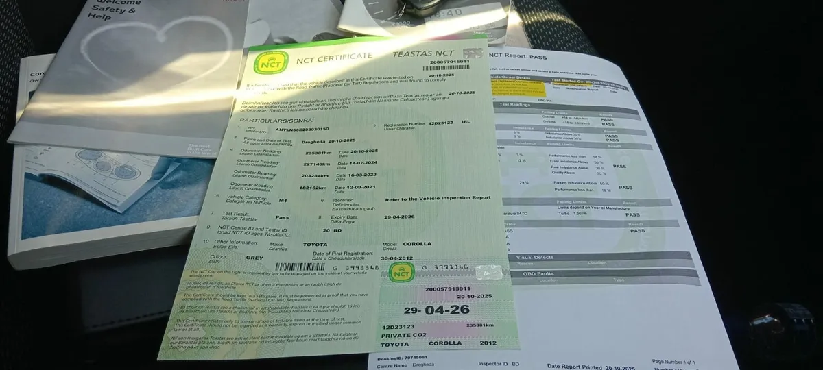 2012 Toyota Corolla 1.4D4d NEW NCT 05/2026 - Image 2
