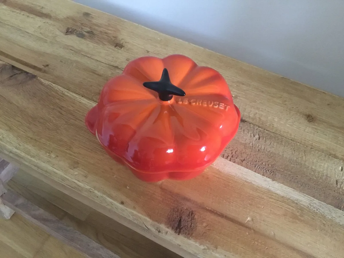 Pumpkin Le Creuset mini casserole - Image 1