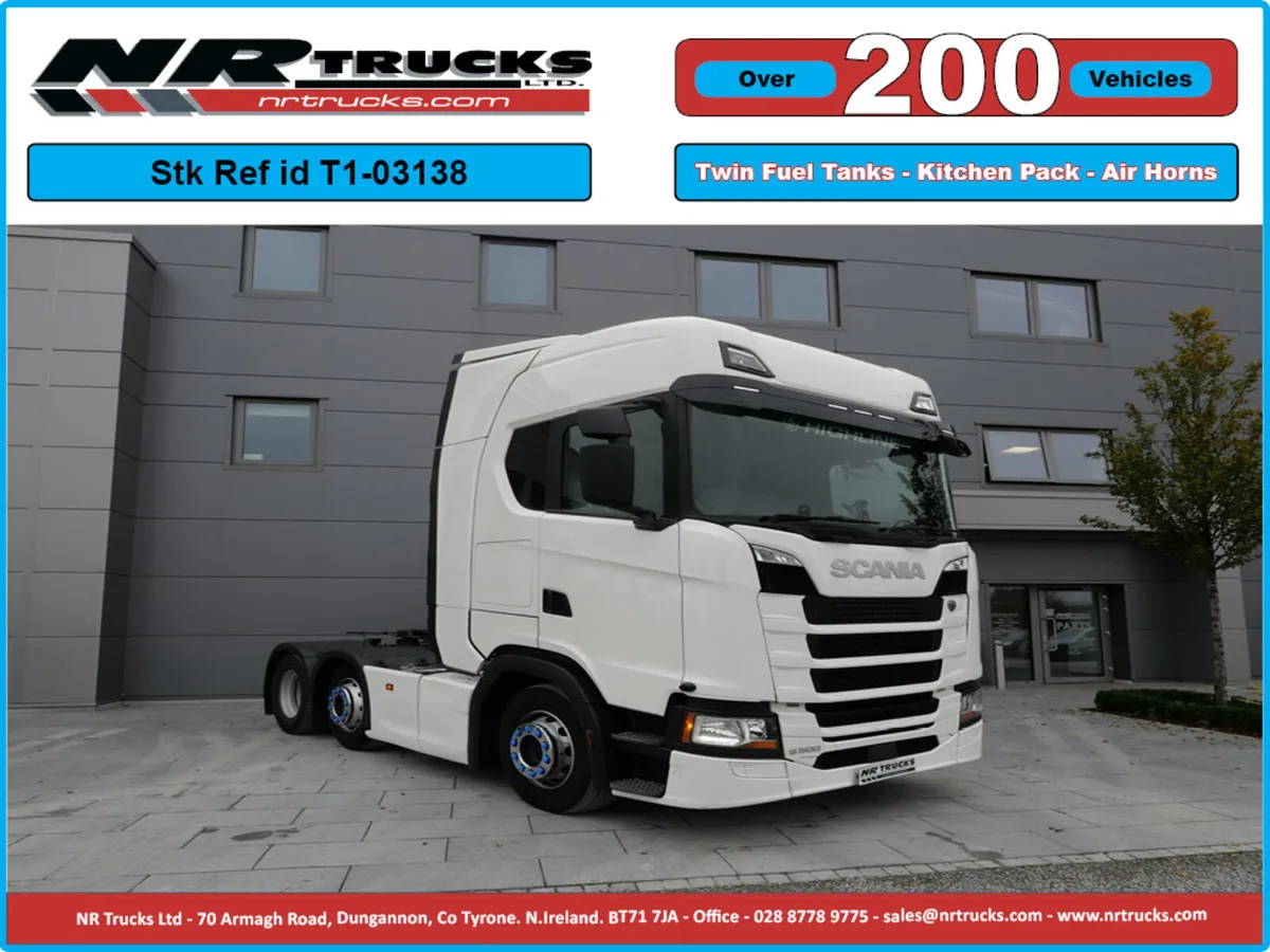 Scania S500 N/G Highline 6x2 Auto Gearbox - Image 1