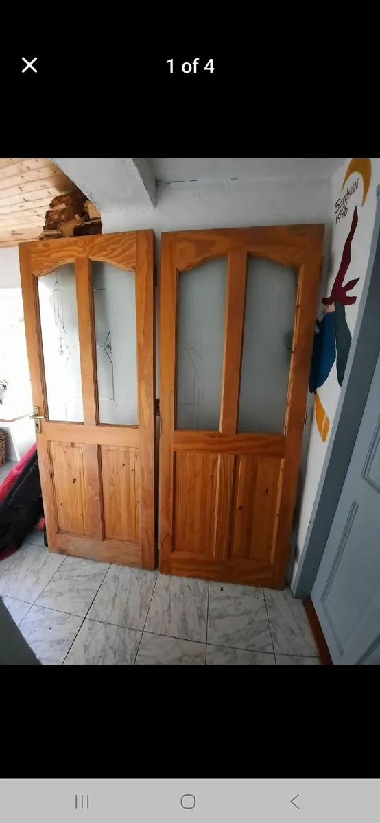 Pine Double Doors - Image 1