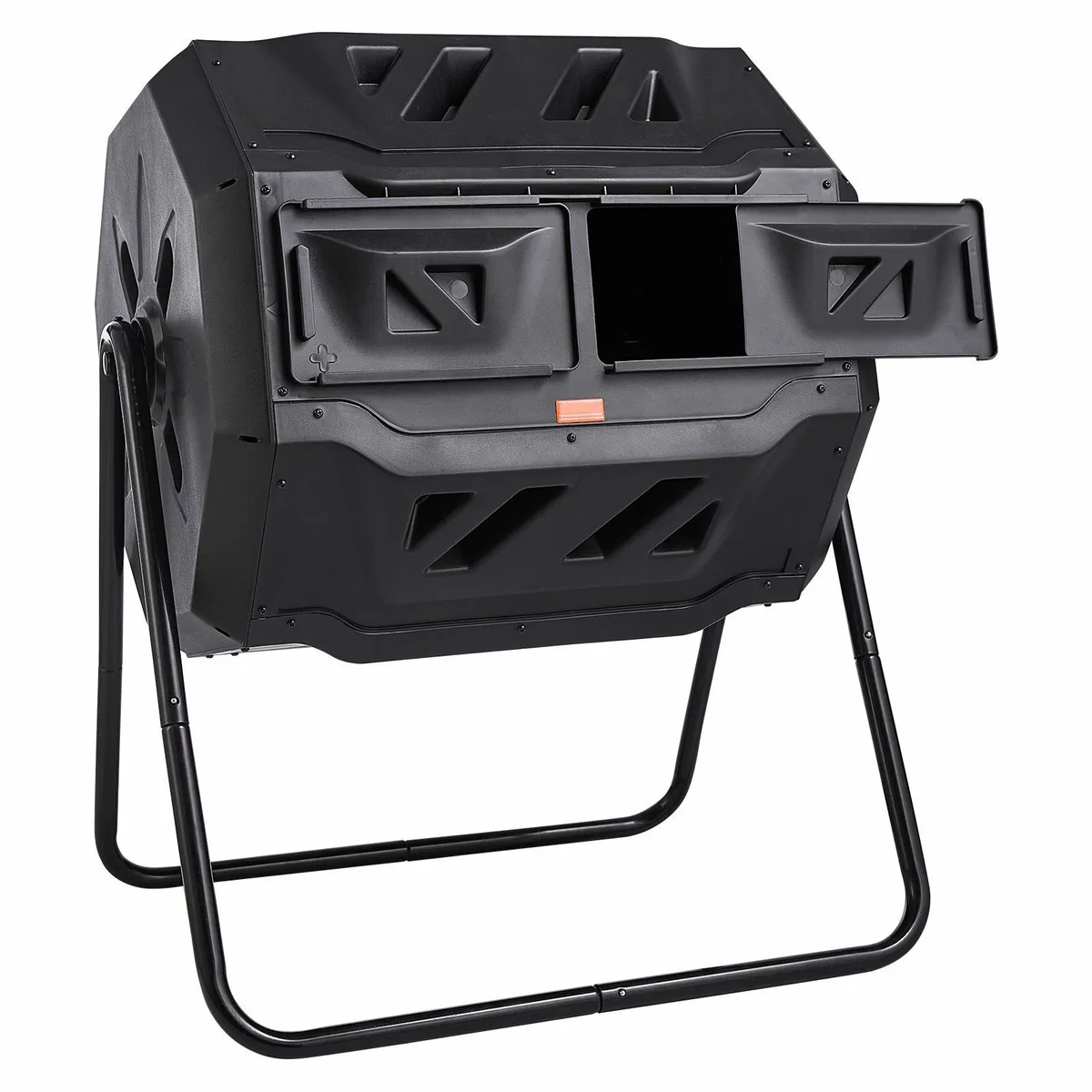 Compost Bin, 43-Gal Dual Chamber Composting Tumble - Image 3