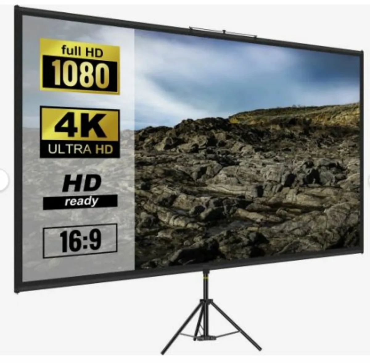 Tripod Projector Screen with Stand 100inch - Image 1