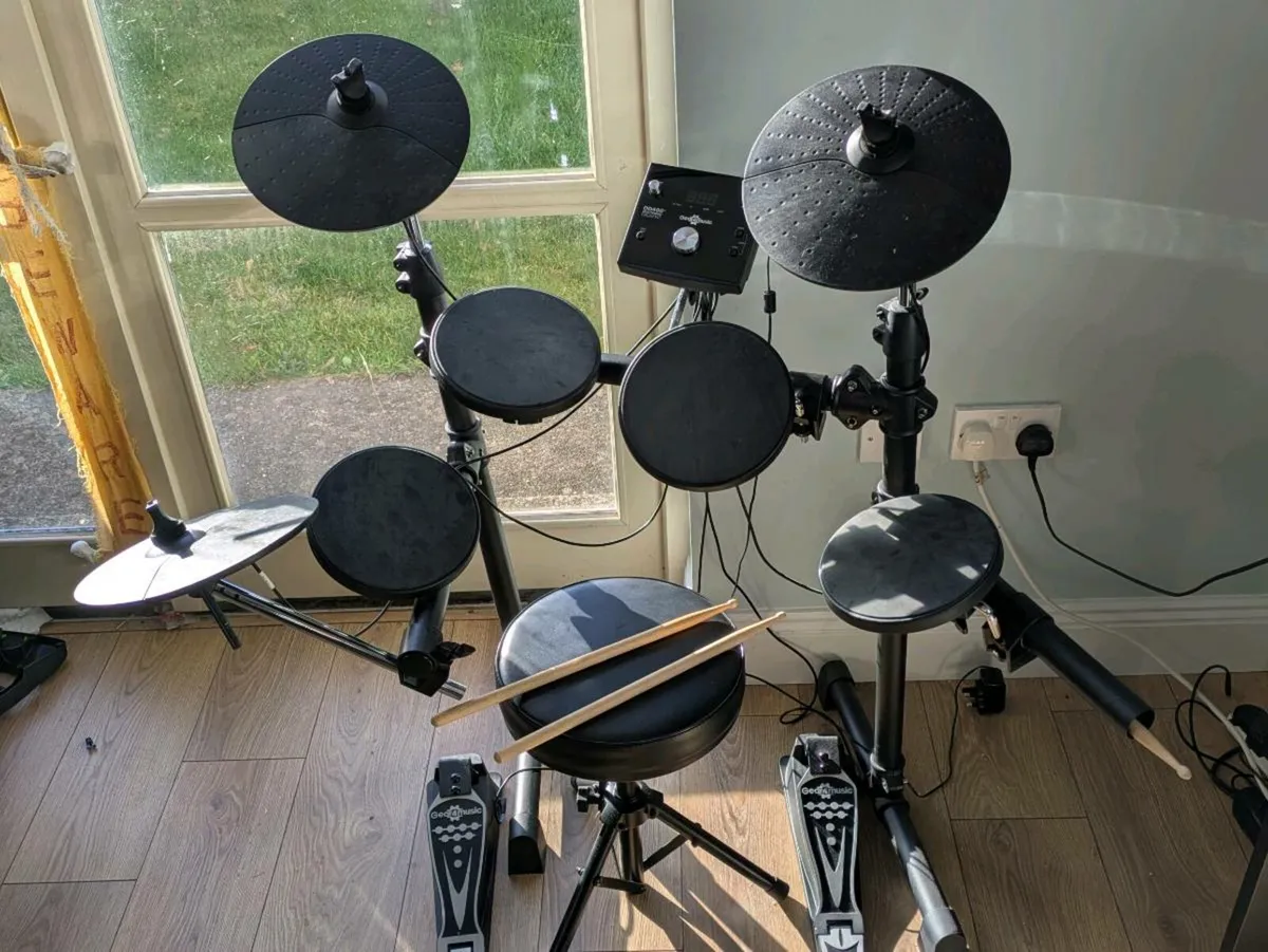 Gear4music Electronic Drum Kit - Image 3