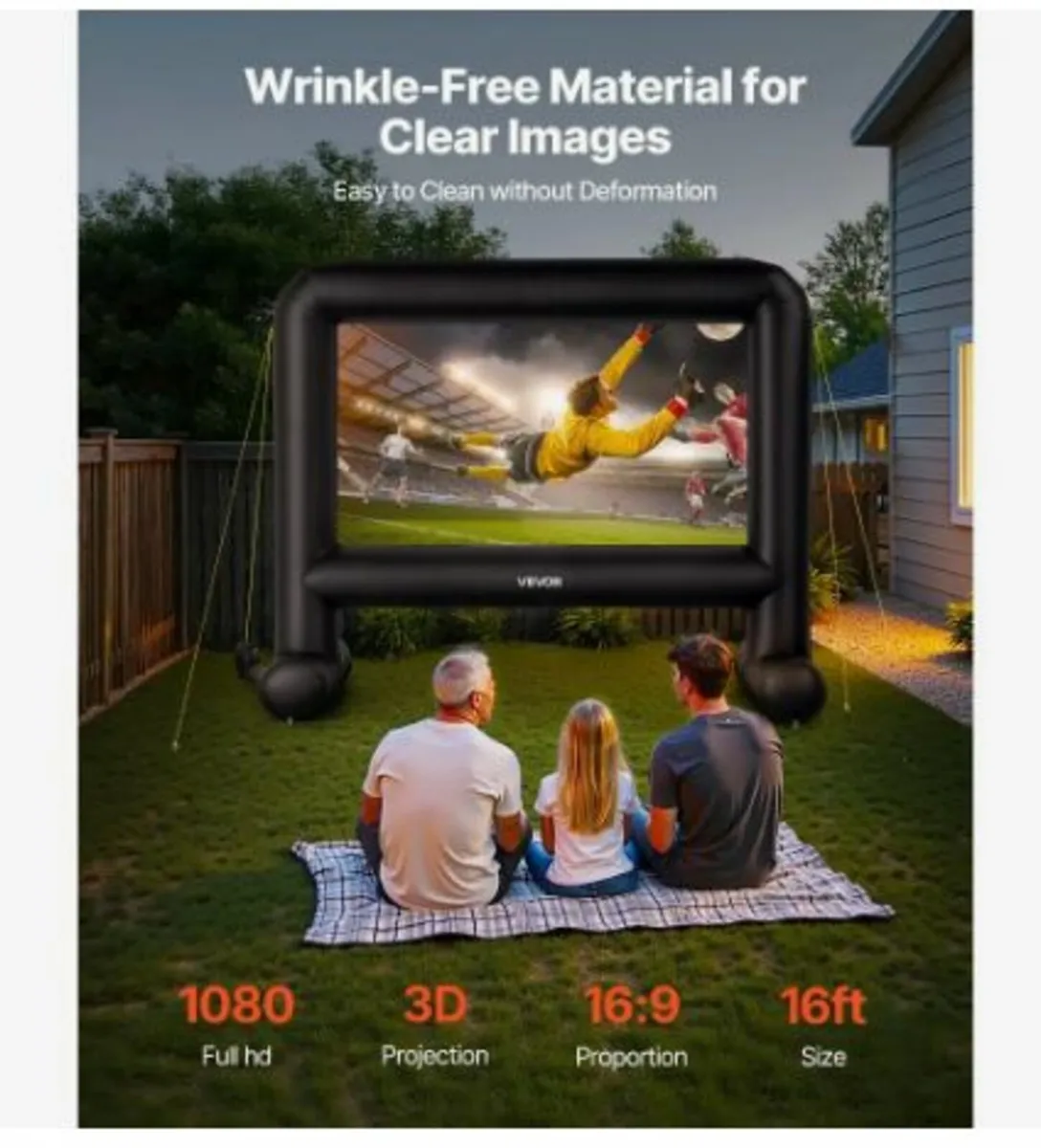 16 ft Inflatable Movie Screen - Image 2