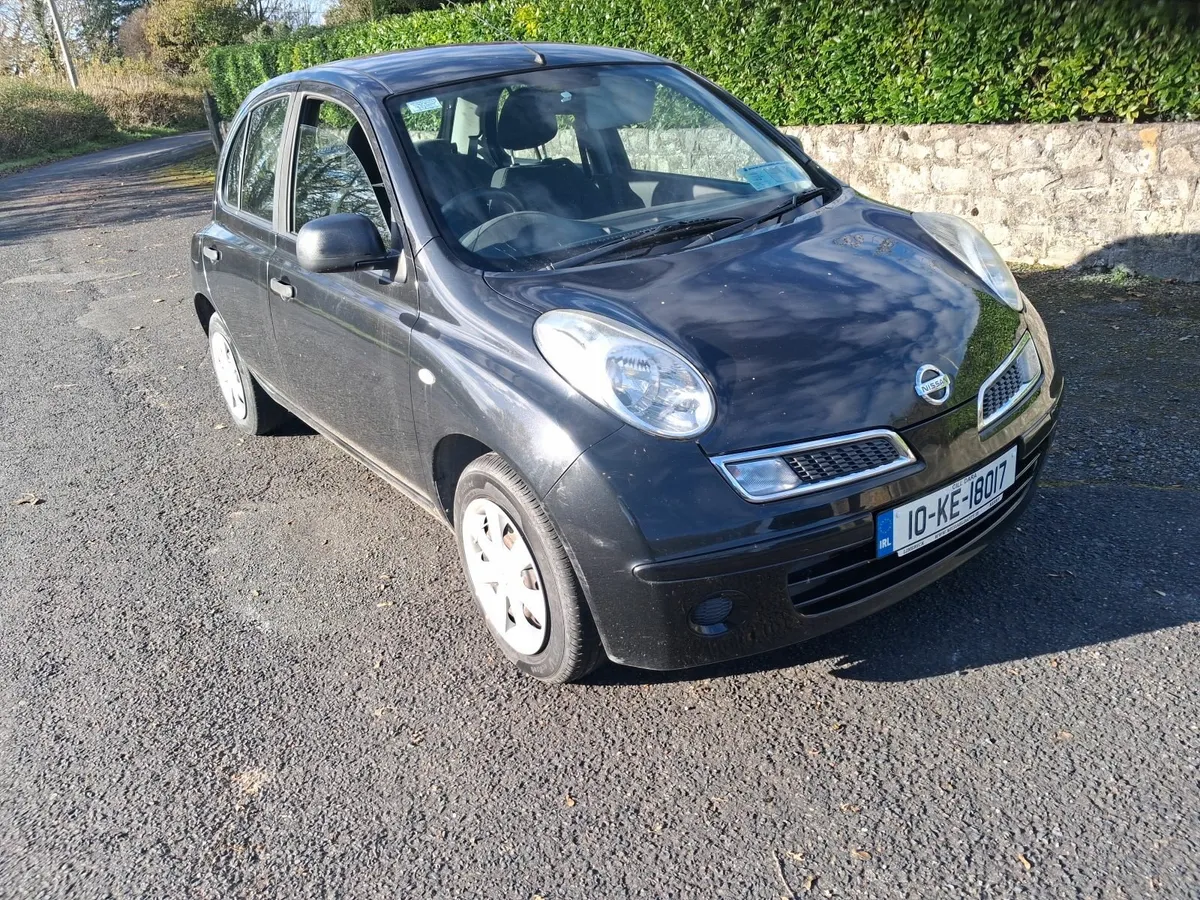 10 Nissan Micra 1.2 petrol.  Nct 6/26 taxed jan 26 - Image 2