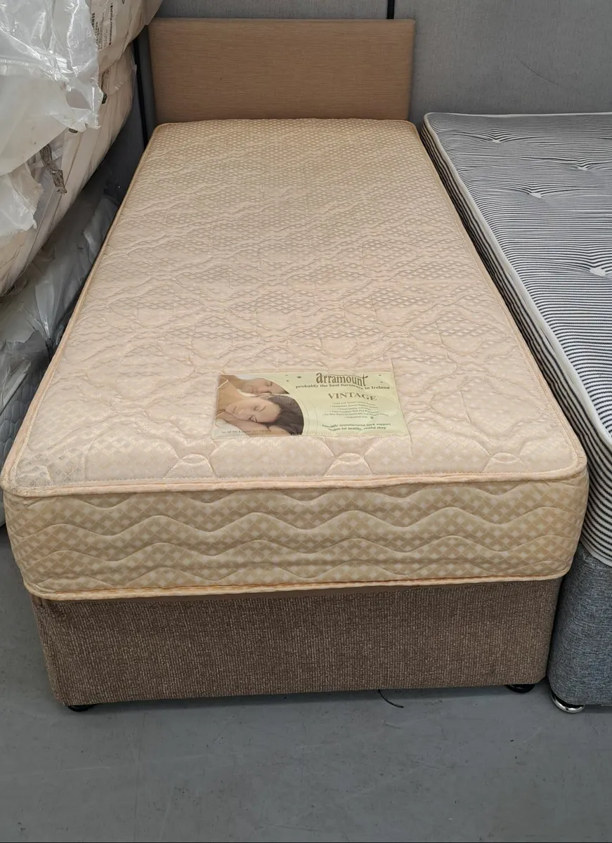 Single Bed and Mattress - Image 2