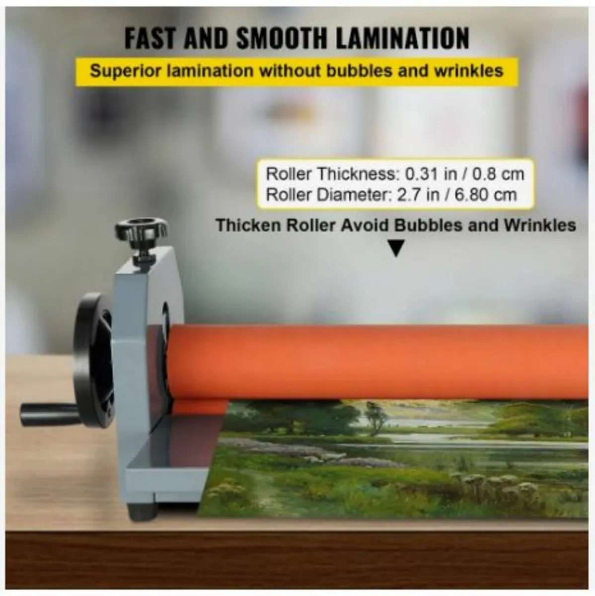 29.5" 750MM Manual Cold Roll Laminator - Image 3