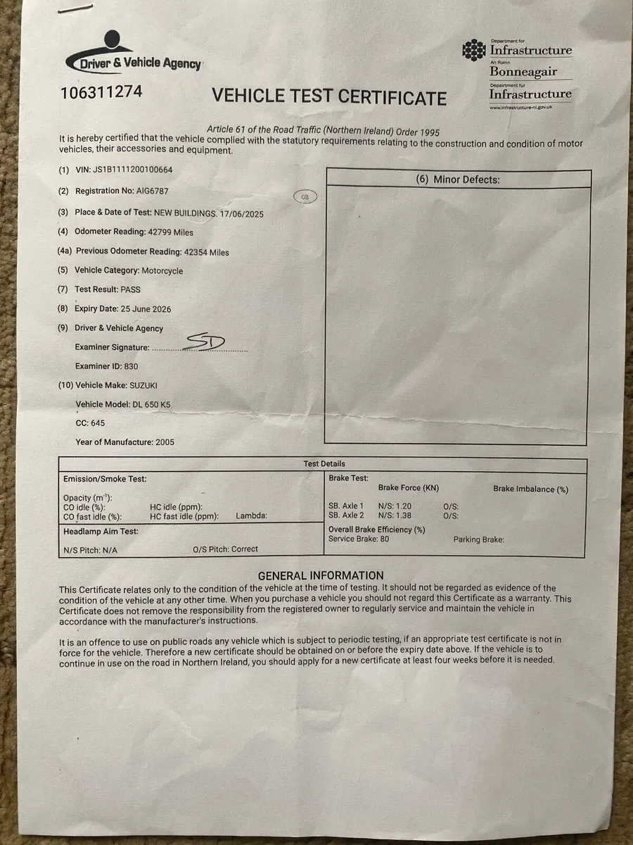 Suzuki DL 2005 - Image 4