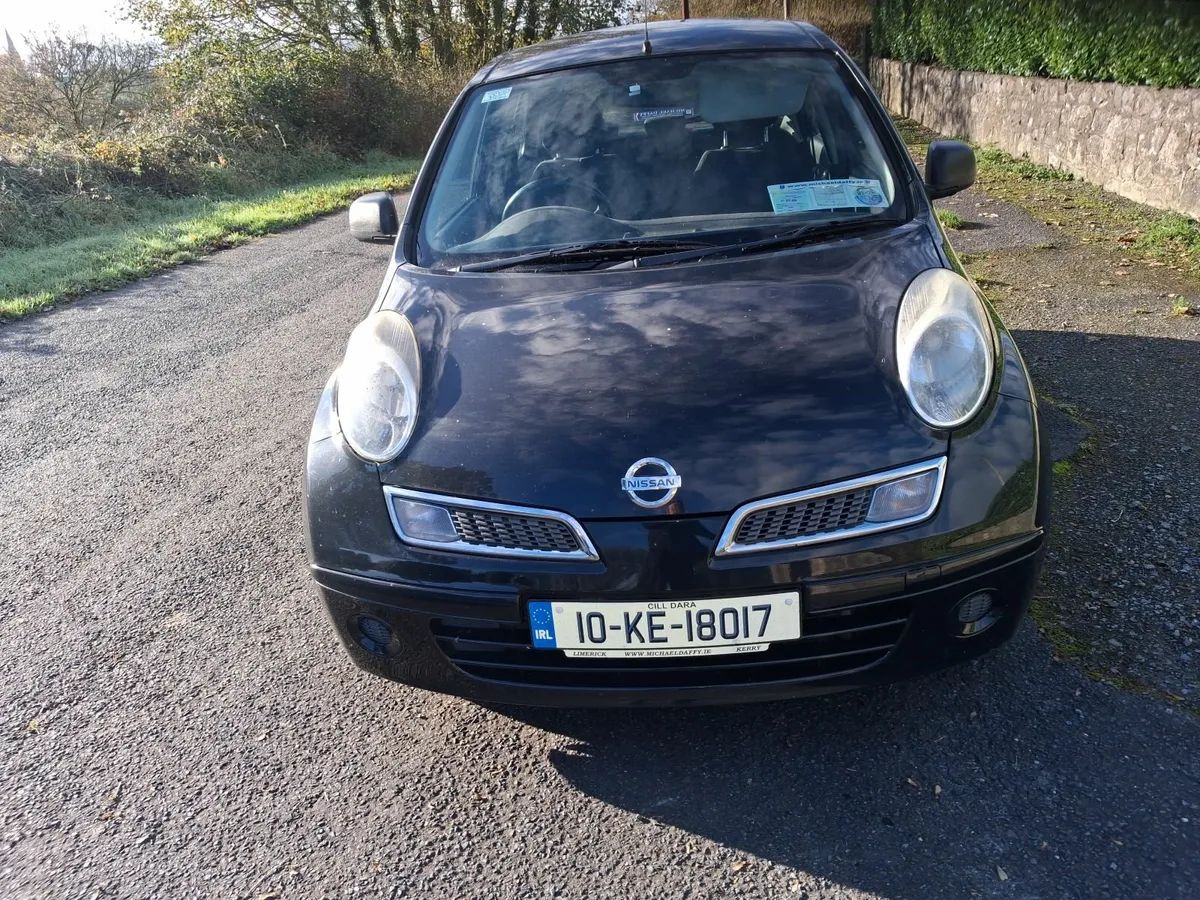 10 Nissan Micra 1.2 petrol.  Nct 6/26 taxed jan 26 - Image 3