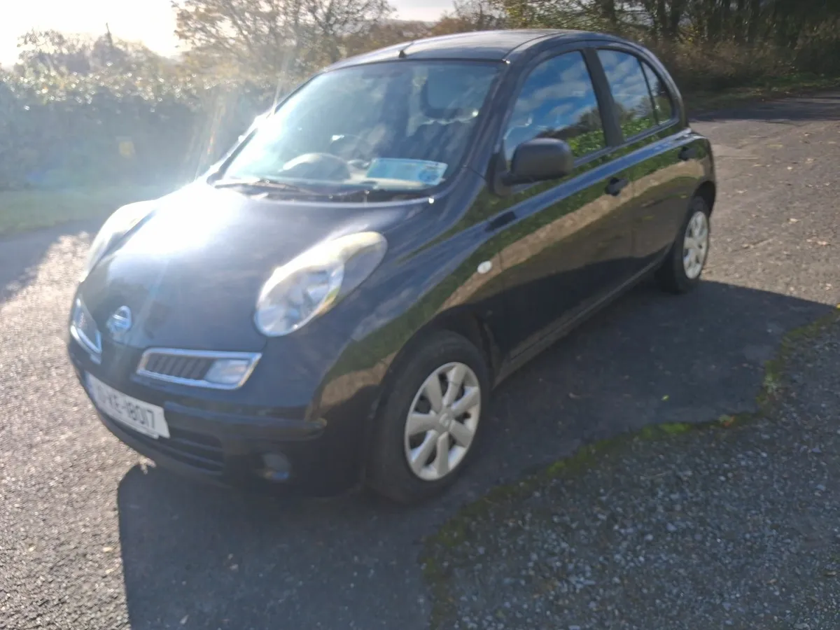 10 Nissan Micra 1.2 petrol.  Nct 6/26 taxed jan 26 - Image 4