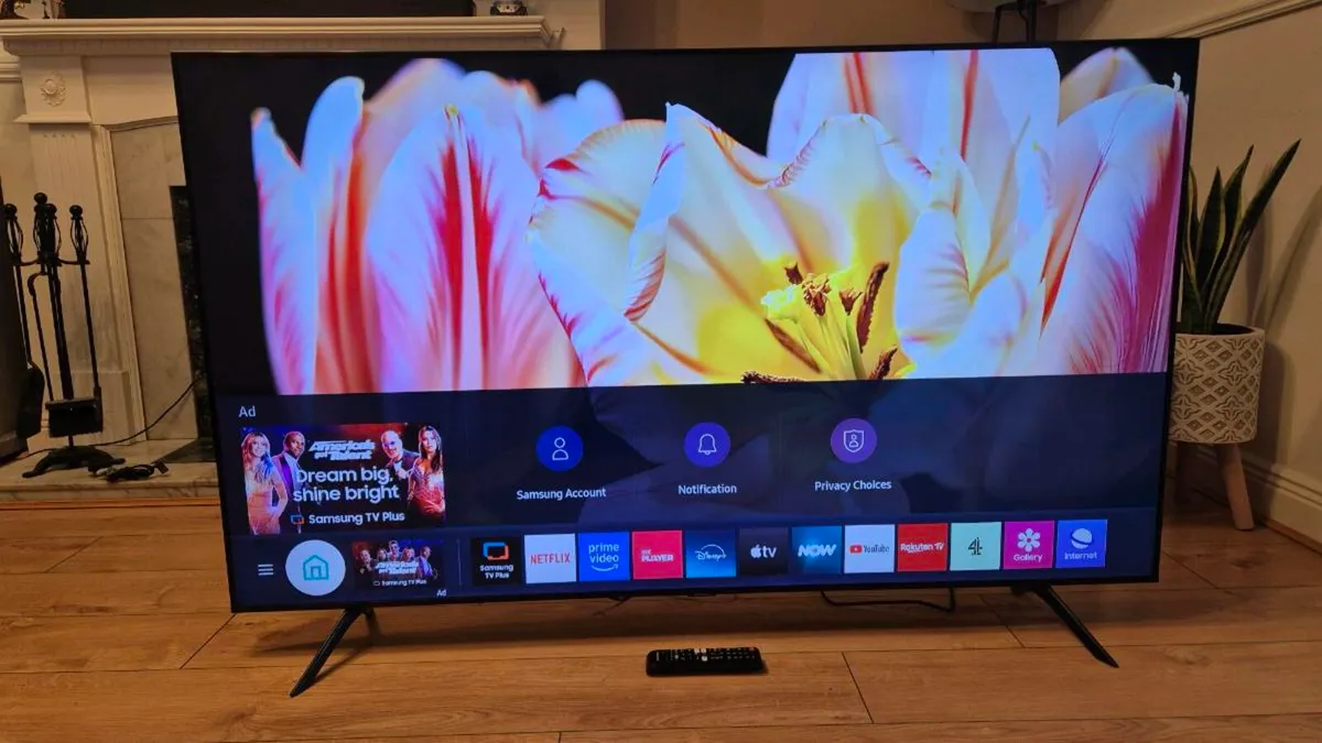 65-inch Samsung 4K UltraHD Smart TV - Image 1