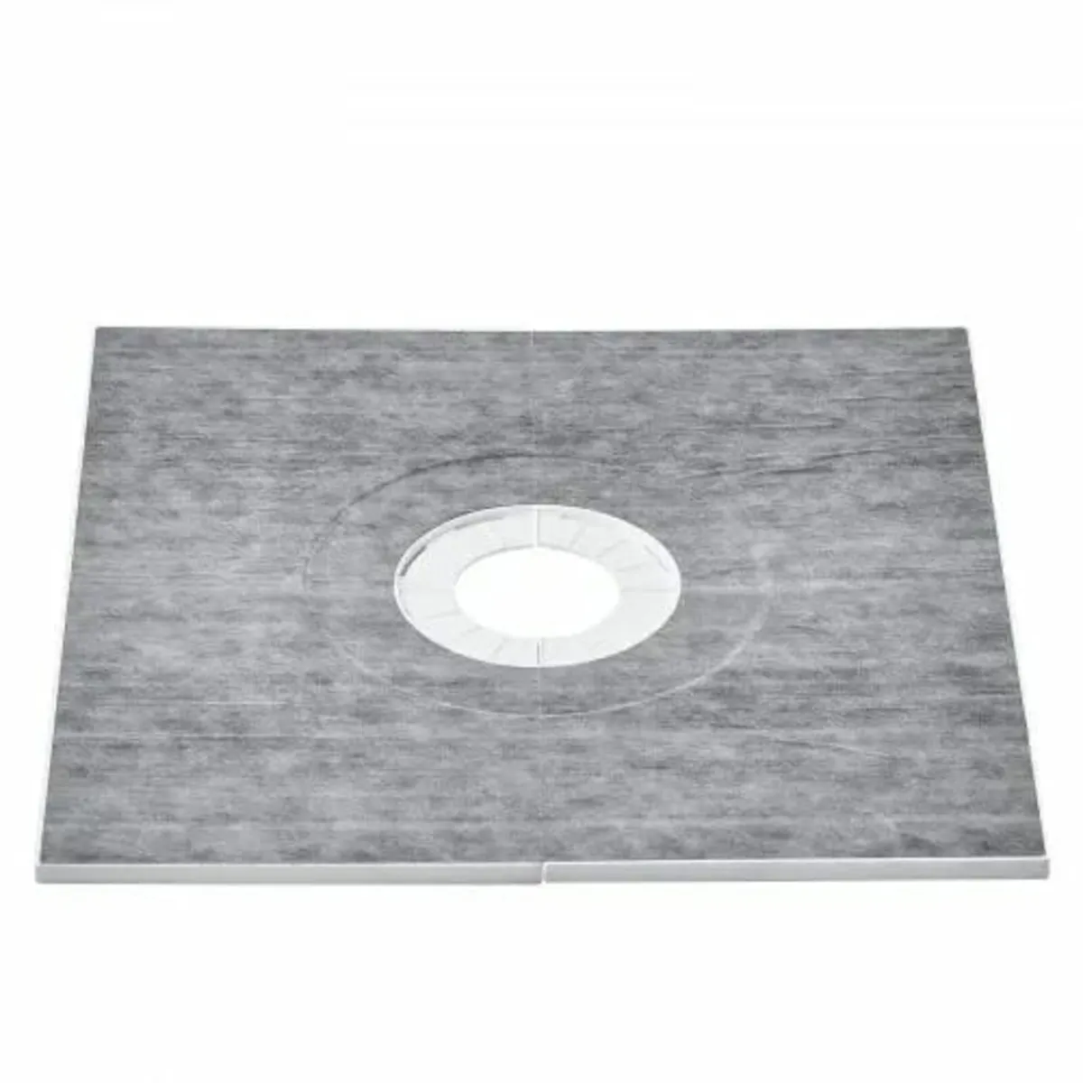 Shower Curb Kit, 914x914mm Shower Pan Kit with 160 - Image 1