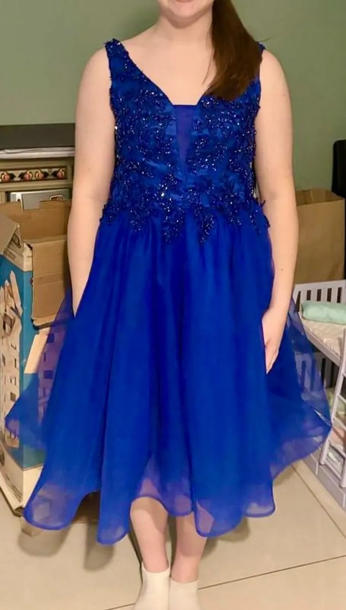 Blingalicious Confirmation Dress Size  XL - Image 3