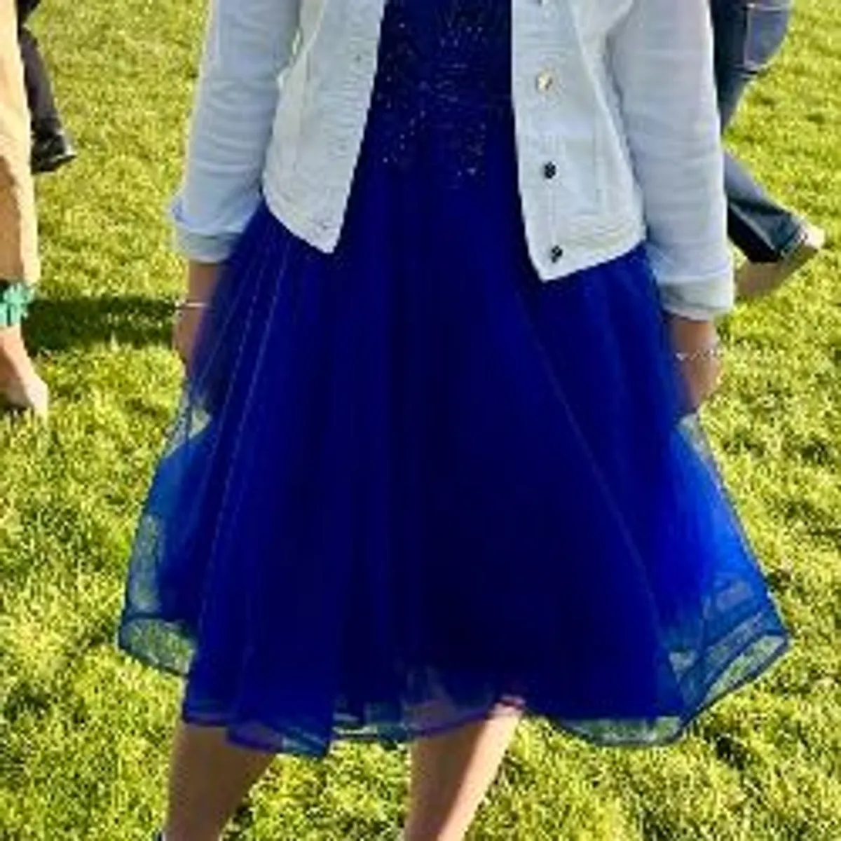 Blingalicious Confirmation Dress Size  XL - Image 4