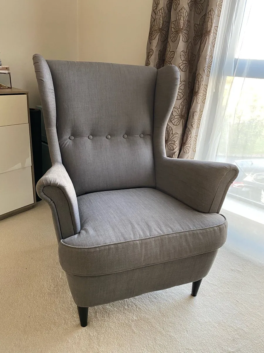 IKEA armchair ‘Standmon’ in grey - Image 1