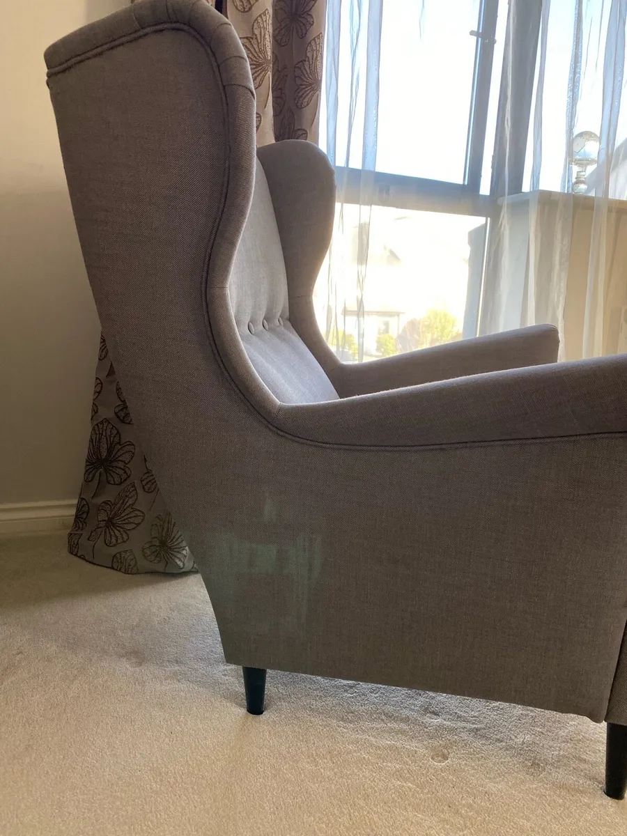 IKEA armchair ‘Standmon’ in grey - Image 3