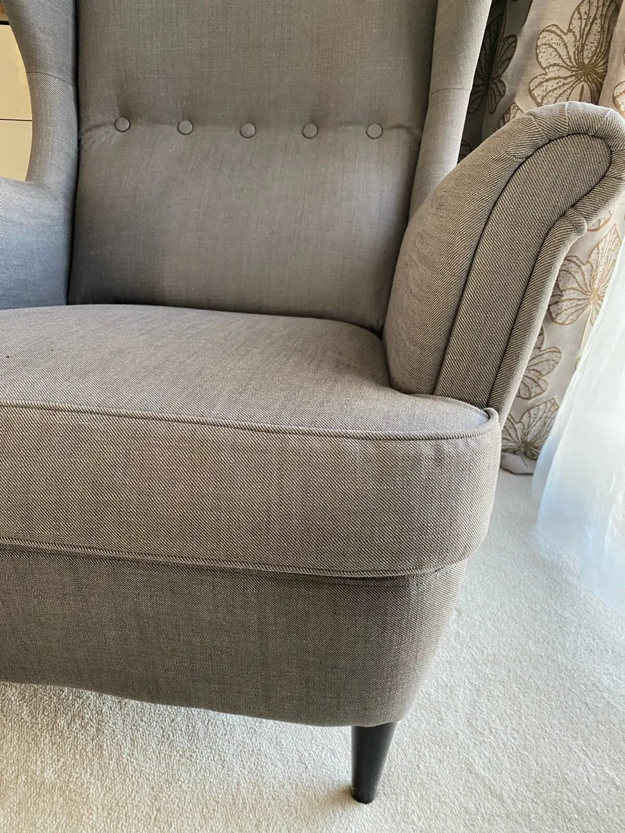 IKEA armchair ‘Standmon’ in grey - Image 4