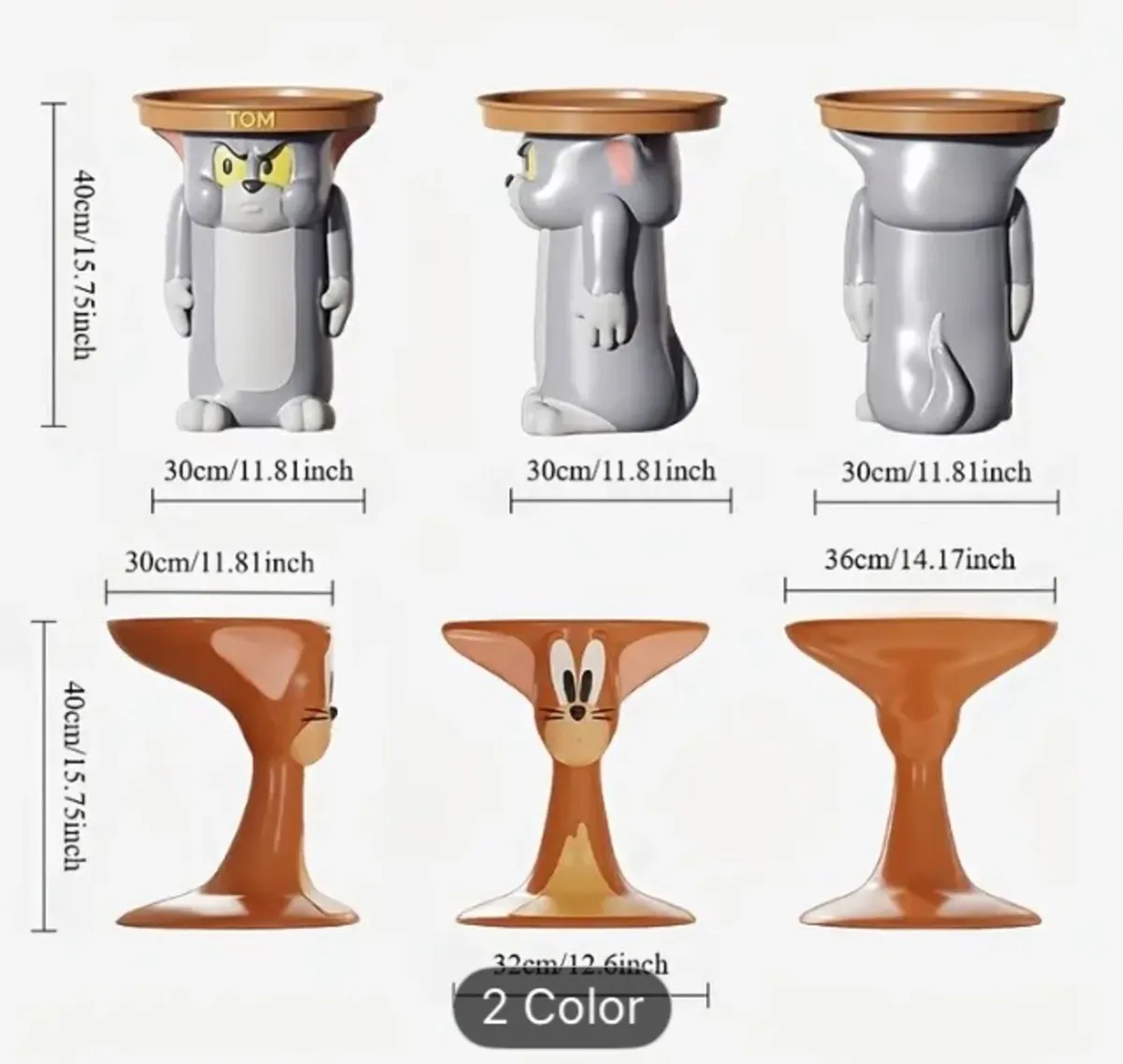 Tom and Jerry themed tables free postage - Image 4