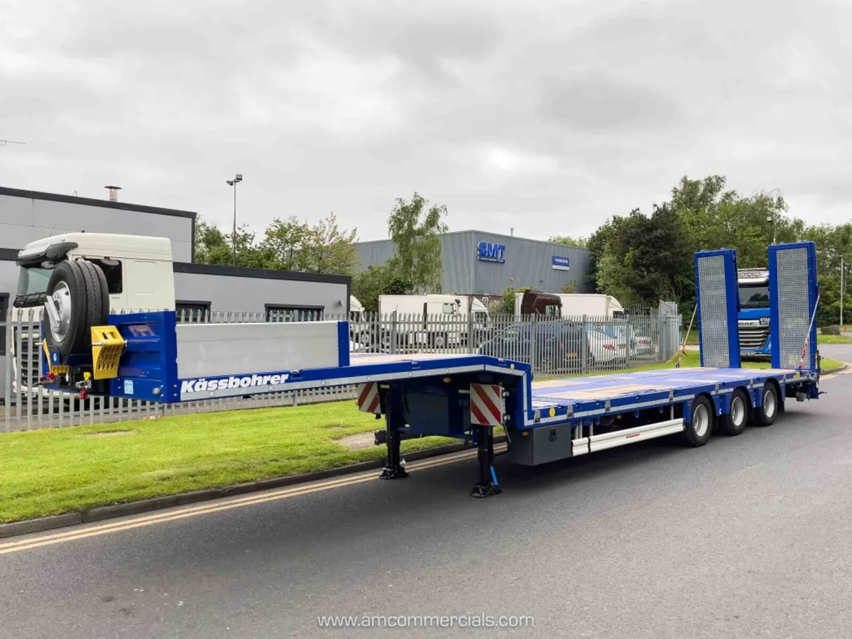 2025 KASSBOHRER 3 AXLE EXTENDABLE LOW LOADER 52,80 - Image 3