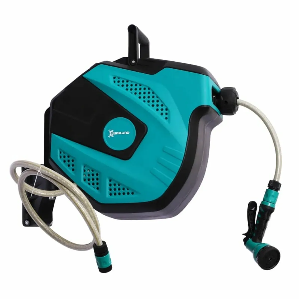 15m Garden Hose Reel Wall Mounted Auto Rewind with - Image 2
