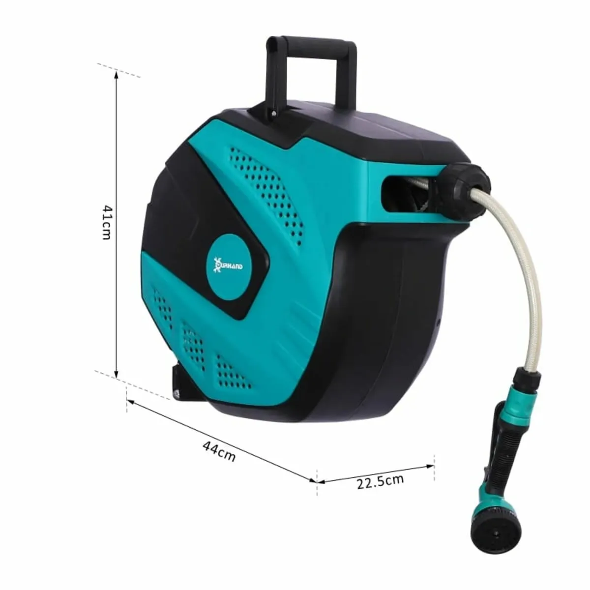 15m Garden Hose Reel Wall Mounted Auto Rewind with - Image 4