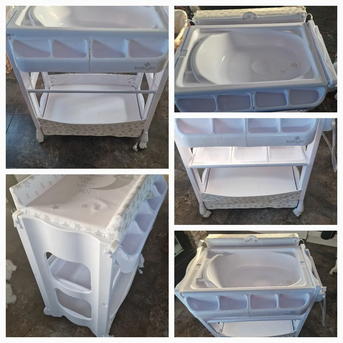 Baby changing table