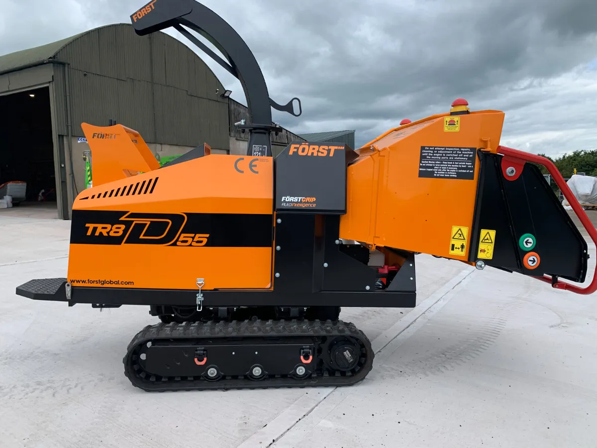Forst TR8D wood chipper woodchipper - Image 3