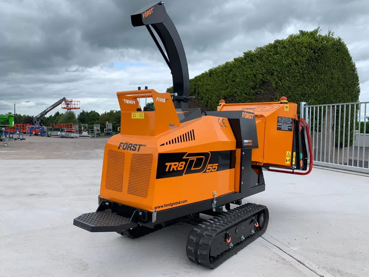 Forst TR8D wood chipper woodchipper - Image 1
