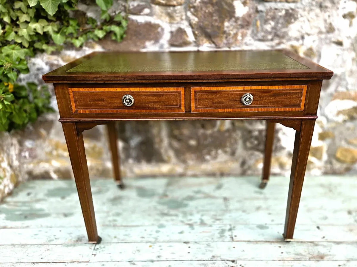 Edwardian Writing Desk- Circa 1900 - Image 2
