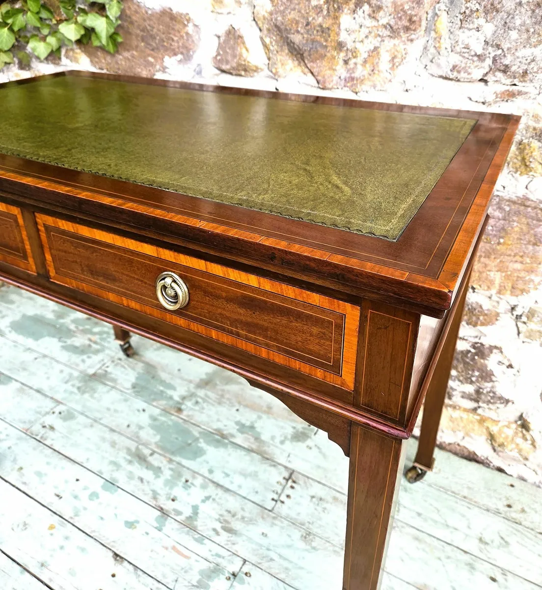Edwardian Writing Desk- Circa 1900 - Image 4