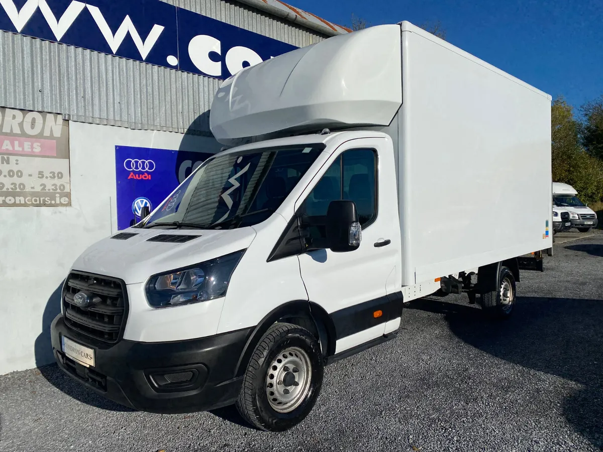 2022 FORD TRANSIT 2.0 TDCI LUTON BOX & TAIL LIFT - Image 1