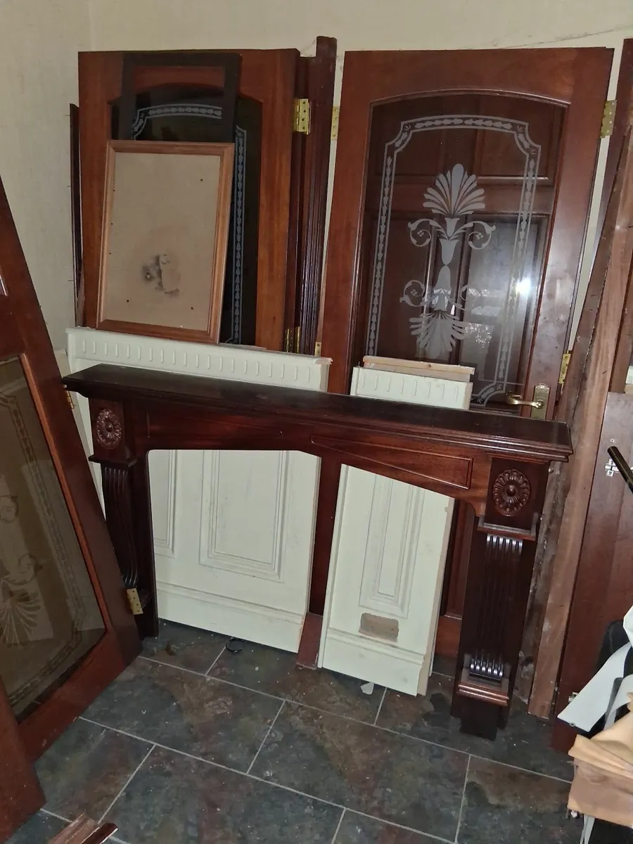 Mahogany doors - Image 1
