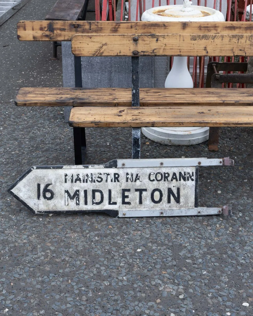 Antique Road sign Middleton Cork